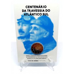 Portugal. 2022. 2 Euro (SC) Cartera. Travessia do Atlantico Sul