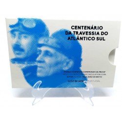 Portugal. 2022. 2 Euro (Proof) Cartera. Travessia do Atlantico Sul