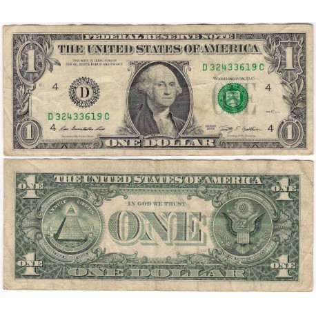 (530) Estados Unidos de América. 2009. 1 Dollar (BC)