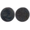 Isabel II. 1859. 25 Céntimos de Real (BC-) Ceca de Segovia