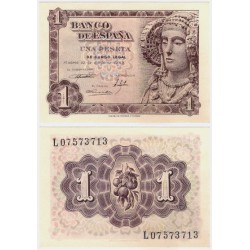 Estado Español. 1948. 1 Peseta (SC) Serie L