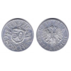 (2870) Austria. 1955. 50 Groschen (SC)