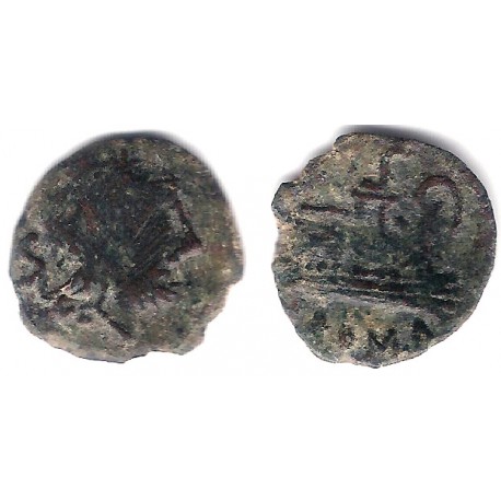 Anónimo. Siglo I d.C. Semis (BC)