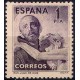 (1070) 1950. 1 Peseta. VI Centenario muerte San Juan de Dios (Nuevo)
