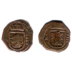Felipe III. 1618. 8 Maravedi (BC+) Ceca de Madrid