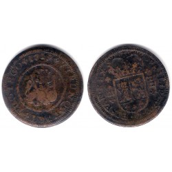 Felipe V. 1719. 4 Maravedi (BC/BC+) Ceca de Segovia