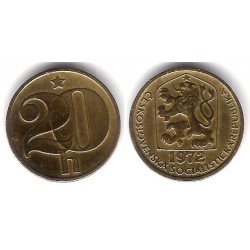 (74) Checoslovaquia. 1972. 20 Haleru (MBC)