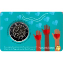 Bélgica. 2022. 2 Euro (SC) Sanitarios