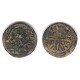 Luis XIV (Principado Catalán). 1643. Dinero (BC+) Ceca de Barcelona