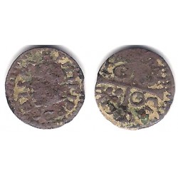 Felipe IV. 162X. Dinero (BC-) Ceca de Barcelona