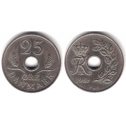 (855.1) Dinamarca. 1967. 25 Ore (MBC)
