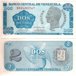 (69) Venezuela. 1989. 2 Bolivares (SC)