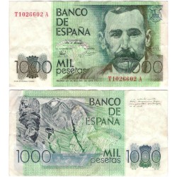 España. 1979. 1000 Pesetas (MBC) Serie T
