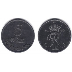 (843.2) Dinamarca. 1960. 5 Ore (EBC)
