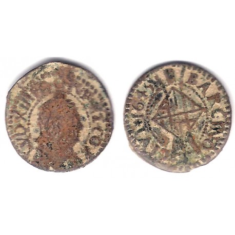 Luis XIV (Principado Catalán). 1643. Seiseno (BC/BC-) Ceca de Barcelona