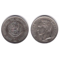 (Y52) Venezuela. 1977. 1 Bolivar (EBC)