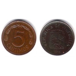 (Y49) Venezuela. 1976. 5 Céntimos (MBC)