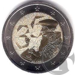 Portugal. 2022. 2 Euro (SC) Erasmus