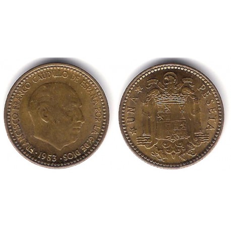 Estado Español. 1953*(19-63). 1 Peseta (EBC)