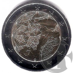 Lituania. 2022. 2 Euro (SC) Erasmus