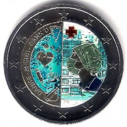 Bélgica. 2022. 2 Euro (SC) Coloreada
