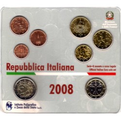 Italia. 2008. Cartera Oficial (SC)