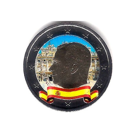 España. 2022. 2 Euro (SC) Coloreada