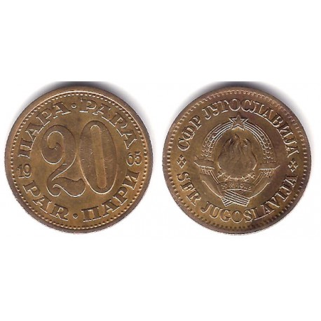 (45) Yugoslavia. 1965. 20 Para (MBC)