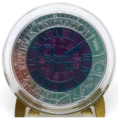 Austria. 2016. 25 Euro (SC) Tiempo