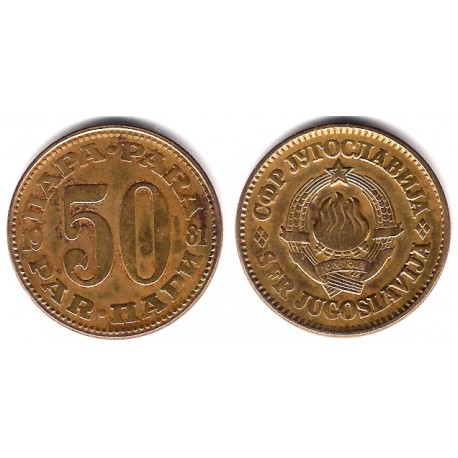 (46.2) Yugoslavia. 1981. 50 Para (MBC)