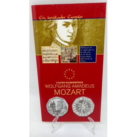 Austria. 2006. 5 Euro (SC) Cartera