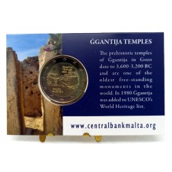Malta. 2016. 2 Euro (SC) Con marca de Ceca