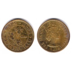 (28.1) Hong Kong. 1959. 10 Cents (BC)