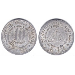 Cooperativa Obrera Manresana. 10 Céntimos (BC)