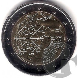 Irlanda. 2022. 2 Euro (SC) Erasmus