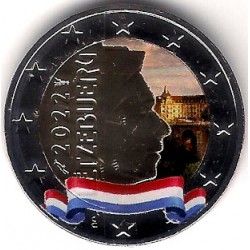 Luxemburgo. 2022. 2 Euro (SC) Coloreada