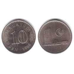 (3) Malasia. 1968. 10 Sen (SC)
