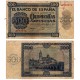 Estado Español. 1936. 500 Pesetas (BC) Serie A. Roturas en márgenes