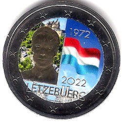 Luxemburgo. 2022. 2 Euro (SC) Coloreada