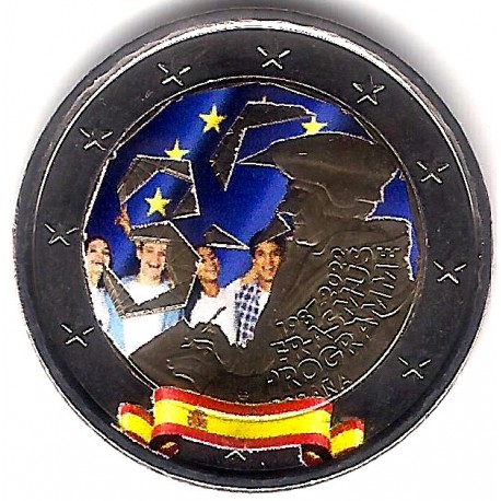 España. 2022. 2 Euro (SC) Coloreada