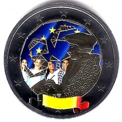 Bélgica. 2022. 2 Euro (SC) Coloreada