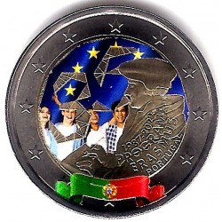 Portugal. 2022. 2 Euro (SC) Coloreada