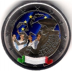Italia. 2022. 2 Euro (SC) Coloreada