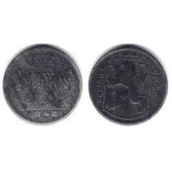 (128) Bélgica. 1946. 1 Franc (MBC-)