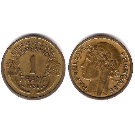 (885) Francia. 1938. 1 Franc (MBC)