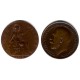 (810) Gran Bretaña. 1912. 1 Penny (BC+)