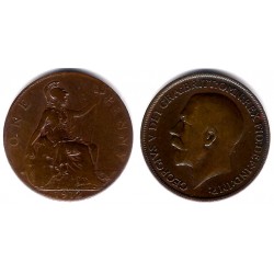 (810) Gran Bretaña. 1912. 1 Penny (BC+)
