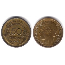 (894.1) Francia. 1939. 50 Centimes (MBC)