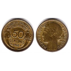 (894.1) Francia. 1933. 50 Centimes (MBC)