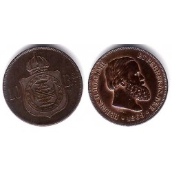 (473) Brasil. 1869. 10 Reis (EBC+)
